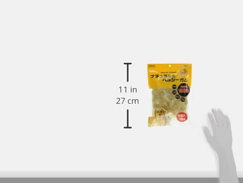 ペットプロ ナチュラル&ヘルシーガム 骨型 ミニ 犬用 18本 中間 画像