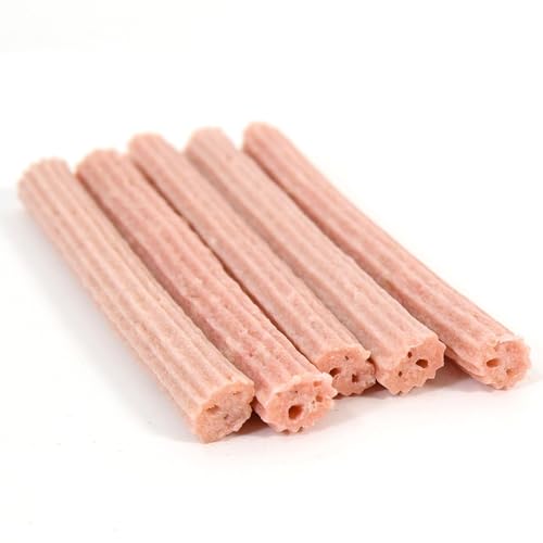 ドギーマン ホワイデント 長持ち歯みがき ギザ棒ガム イチゴ味 Ｓ ２０本×3袋セット（犬用デンタルおやつ） 中間 画像