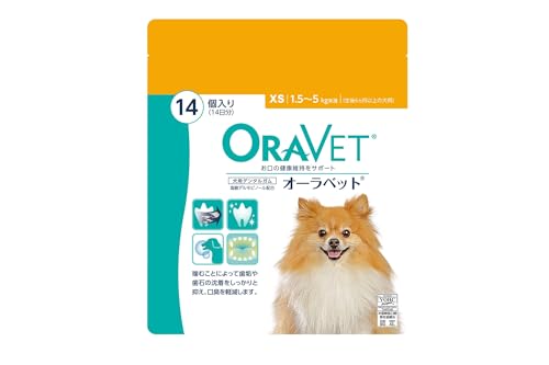オーラベット(Oravet) 犬用デンタルガム おやつ 歯磨き デンタルケア XSサイズ(1.5-5kg未満) 14個入 1枚目 画像