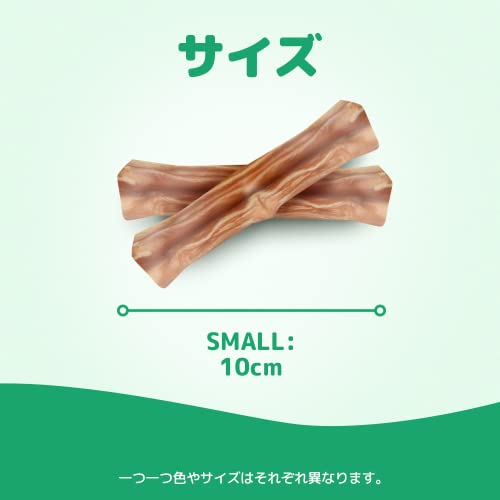 GoDoggy ブリースティックチュー 長持ちなデンタルおやつ 100%牛肉で臭い少なめ (Small (3)) 中間 画像
