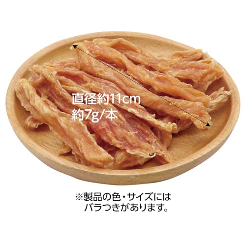 ペティオ (Petio) 素材そのまま 完全無添加 チキンスティック 噛みごたえハード 80g (ササミ100%使用) 中間 画像