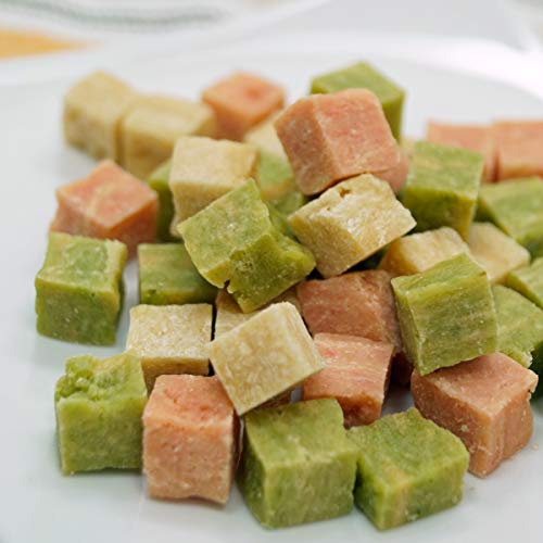 ドギーマン 犬用おやつ ひとくちダイス ササミミックス 300g×3個セット 300グラム (x 3) (まとめ買い) 中間 画像