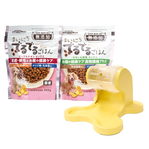 ドギーマン わんこのでるでる自飯器スターターセット 専用フード2個入り 1