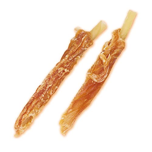 ドギーマン 無添加良品 ガムのささみ巻ジャーキー 16本(8本×2袋) 中間 画像