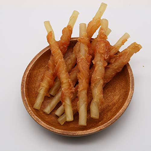 【Amazon.co.jp限定】ペティオ (Petio) Petzone(ペットゾーン) ササミ巻き ガム 100本入 中間 画像