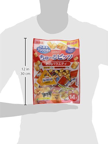 いなば ちゅ~るビッツ お肉バラエティ 12g×14袋 犬用おやつ 中間 画像