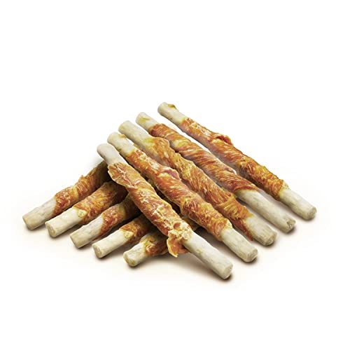 ドギーマン 仕上名人 ササミロールガム 20本(10本×2袋) 中間 画像