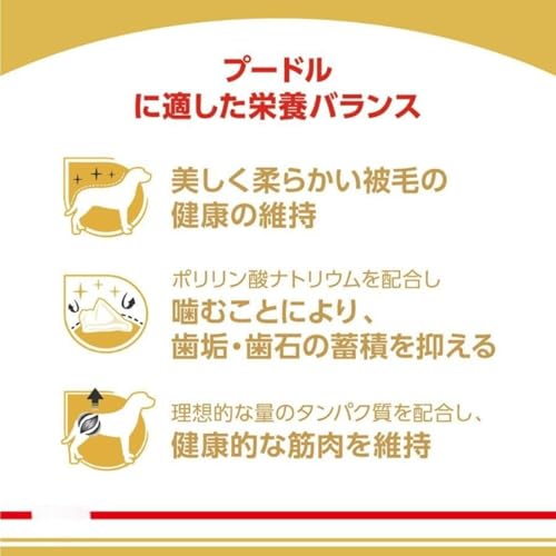 ロイヤルカナン BHN プードル 成犬用 3kg 犬用 ドッグフード ドライ 栄養バランス + SAKURANポケットティッシュ 中間 画像
