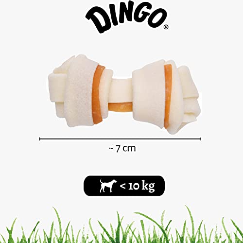 ディンゴ (Dingo) 犬 おやつ ミート・イン・ザ・ミドル オリジナルチキン ミニ10本入 犬 おやつ ガム牛皮の内側に肉を巻き込み最後まで飽きずに食べる長持ちガム ストレス解消やイタズラ噛み防止に役立つ よく噛むことで歯の汚れや歯垢を落とす 中間 画像