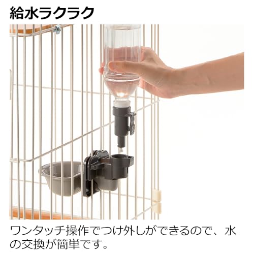 キャットウォーターディッシュS ホワイト 中間 画像