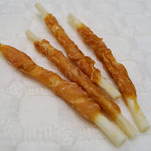 ドギーマン 犬用おやつ 仕上名人 ササミロールデンタルガム ビーフ 13個 (x 2) 中間 画像