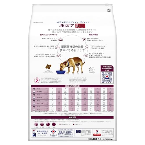 ヒルズ プリスクリプションダイエット ドッグフード ドライ i/d アイディー 小粒 チキン 消化ケア 犬用 特別療法食 3kg 中間 画像