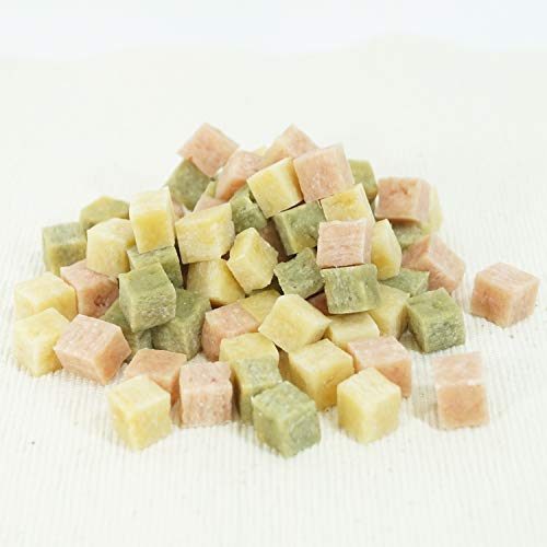 【Amazon.co.jp限定】 ドギーマン 犬用おやつ 無添加良品 乳酸菌入り野菜Mixキューブ 240g×3袋 240グラム (x 3) 中間 画像