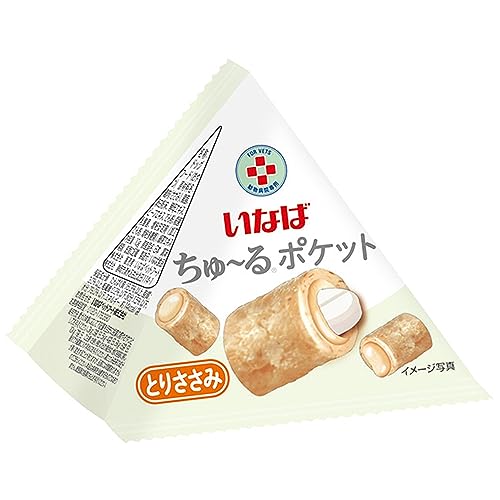 いなば ちゅ~るポケット とりささみ 10g×20袋 最後 画像