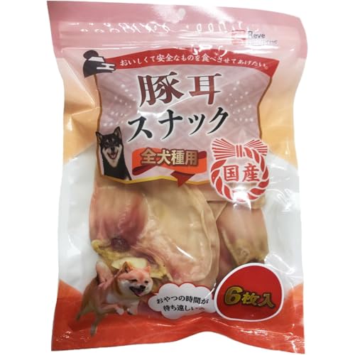REVE 国産 豚耳 6枚 1