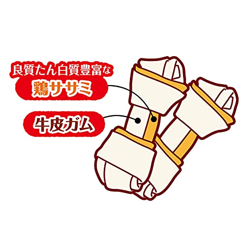 ペティオ (Petio) デンタルサンドガム ボーンタイプ グレインフリー 20本入 中間 画像