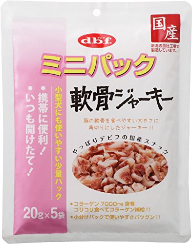 デビフ ミニパック 軟骨ジャーキー 100g×3個 最後 画像