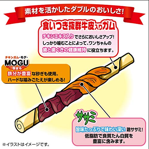 ペティオ (Petio) ダブル巻き ガム 36本入 中間 画像