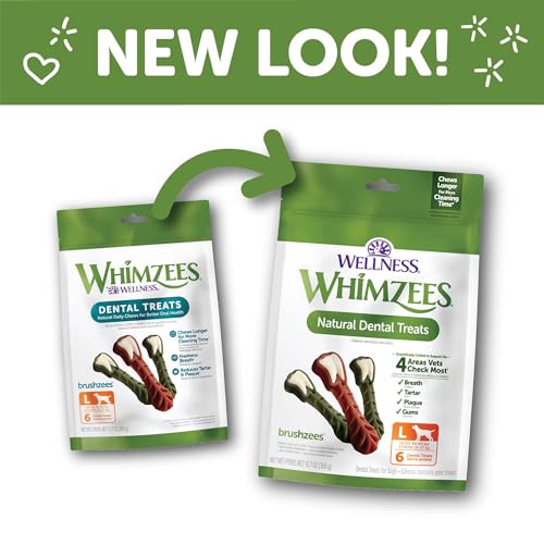 ウィムズィーズ 犬用歯みがきガム ブラッシーズ L 大型犬用(体重18-27kg) 中間 画像