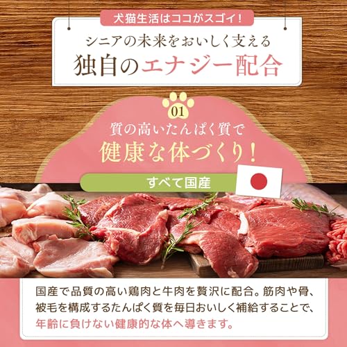 [ 犬猫生活 ] 犬用 高エネルギー ピューレ チキン＆ビーフ味 5本×1袋 獣医師×ペット栄養管理士監修 国産 無添加 高栄養 栄養補給 国内製造 栄養食 中間 画像