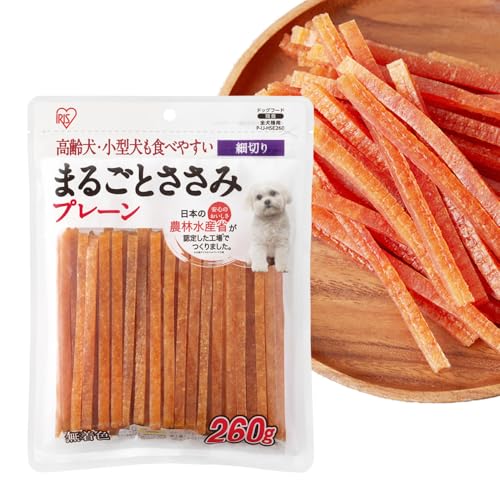 アイリスオーヤマ まるごとささみジャーキー細切り プレーン260ｇ 1