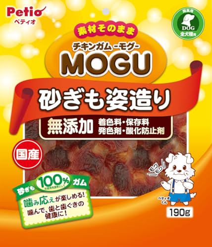 ペティオ (Petio) チキンガムMOGU 無添加 砂ぎも姿造り 190g 1枚目 画像