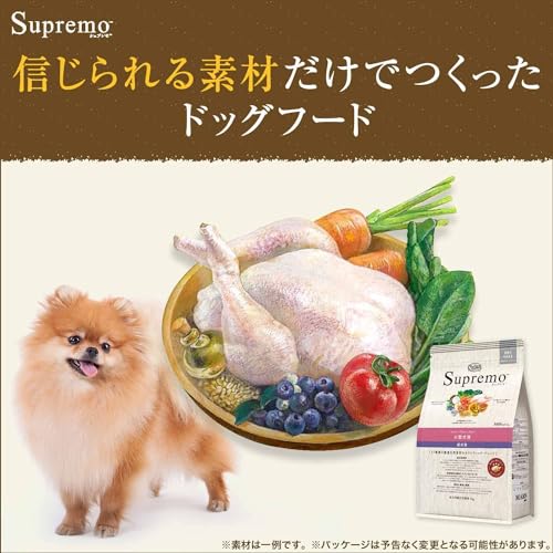 Nutro シュプレモ 小型犬用 成犬用 6kg ドライフード 小粒 総合栄養食 ドッグフード 犬 大容量 厳選自然素材 香料・着色料 無添加 ニュートロ 最後 画像
