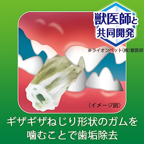 ライオン ペットキッス PETKISS 犬用おやつ 食後の歯みがきガム 超小型犬用 ジャンボパック 135gx2袋 LIONPET 中間 画像