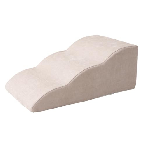 エムール 大切な家族のためのゆったり 3段 ドッグスロープ 犬 階段 マザーベージュ 1