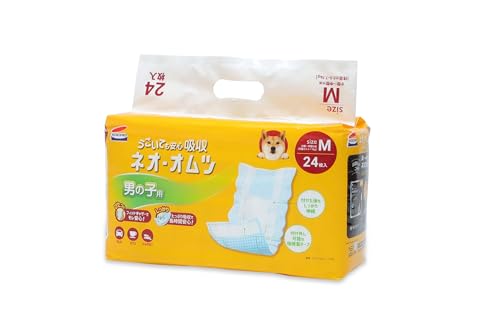 ネオ・ルーライフ ネオ・オムツ男の子用 M 小・中型犬用 24枚入り 単品 1枚目 画像