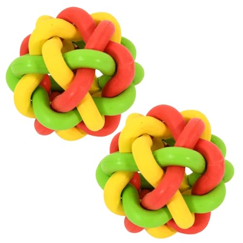 ドギーマン やっぱり！マカロニラバーボールМ×2個セット（犬用ボール玩具用） 1