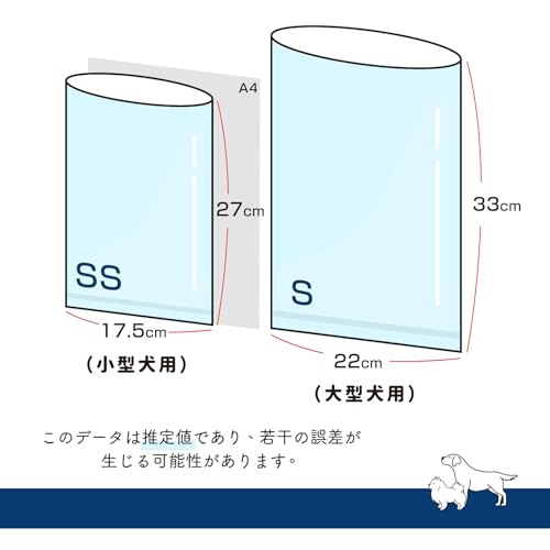 Bbaoo うんちが臭わない袋 犬うんち処理袋 (17.5x27cm)300個入り20ロール無香料 防臭ポリ袋 お散歩マナー袋 サニタリー袋 お出かけ 車内 猫砂用 厚さ0.02mm 持ち運び便利【カラー:ブルー】 中間 画像
