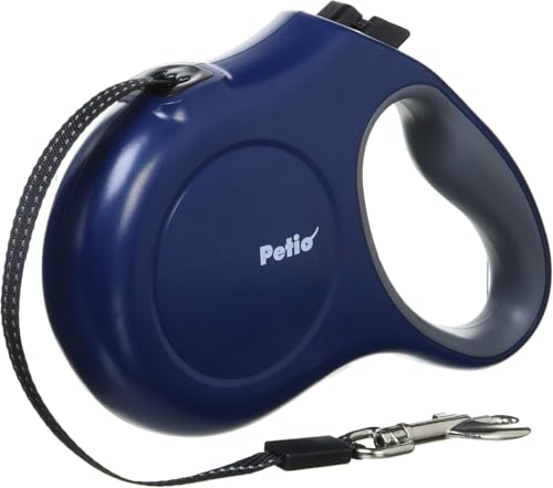 ペティオ (Petio) リールリードロード ネイビー 小型犬用 S サイズ 1
