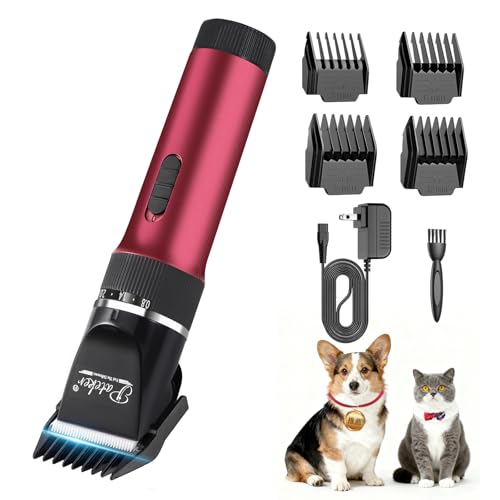 【正規品】【20年プロトリマー推奨】Pateker 犬バリカン 猫 バリカン | ペット用 ン 静音・軽量 電動 | 全身トリミング(背中・お腹・胸元・首周り・四肢など)| 小型犬から大型犬まで対応 | 猫・小動物対応| 人間工学デザイン | 充電式コードレス | 初心者向け日本語説明書付き 1枚目 画像