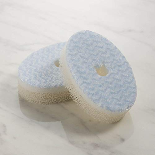 猫壱（necoichi） ヌルヌル汚れも洗剤なしでキレイに落とす食器用スポンジ 2個パック 中間 画像