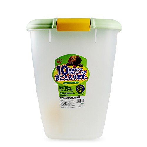 アイリスオーヤマ 密閉フードストッカーMFS-10（10kg用） グリーン 1