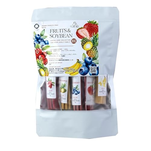 関節サポートデンタルガム 10本入「フルーツMIX」大豆ベース おやつ 1