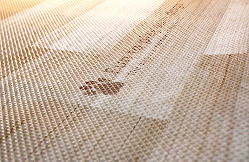 明和グラビア ペット用 防滑・消臭・防水マット INSF-203 90cm×120cm 木目柄 ベージュ L 中間 画像