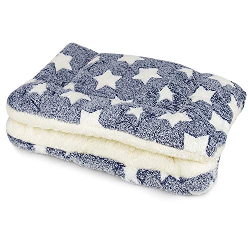 犬猫ペット用 ブランケット 毛布 マット-LUJPOIR タオル ソフト フランネル 秋冬の防寒 暖か 洗える 可愛い-LBX1 1