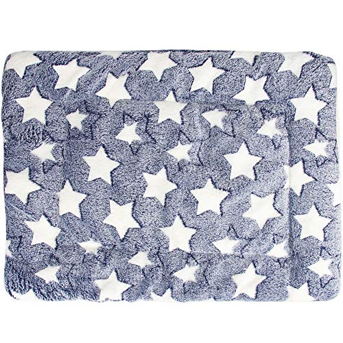 犬猫ペット用 ブランケット 毛布 マット-LUJPOIR タオル ソフト フランネル 秋冬の防寒 暖か 洗える 可愛い-LBX1 中間 画像