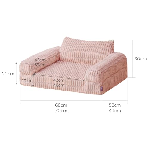 【Woolly Pet in style】ボンボンペットソファ ペットクッション ペットソファ ソファ 犬 猫 (ピンク, L)の詳細・まとめ 画像