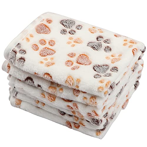 Bidason ペット ブランケット マット 3枚セット 布団 可愛い ひざ掛け スクエア型 リバーシブル ふわふわ ソフト 暖かい サンゴフリース 洗える 多機能 タオル 犬 猫 兼用 毛布 秋 冬 1