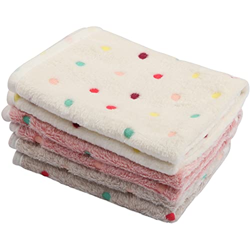 Bidason ペット ブランケット マット 3枚セット 布団 可愛い ひざ掛け スクエア型 リバーシブル ふわふわ ソフト 暖かい サンゴフリース 洗える 多機能 タオル 犬 猫 兼用 毛布 秋 冬 1