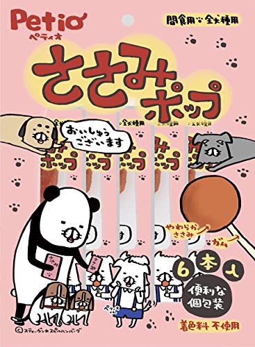 ペティオ (Petio) ささみポップ 6本入 1