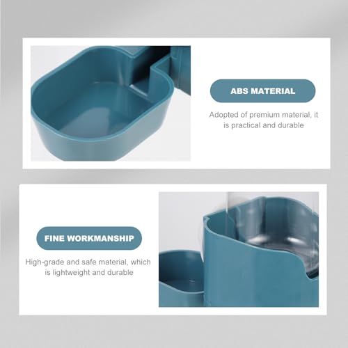 Gadpiparty ペットケージ用ウォーターディスペンサー 500ML 大容量 ABS製 自動吊り下げ式 犬 ウサギ用 水飲み器 小中型 幼齢ペット向け オーシャンの特徴・詳細 画像