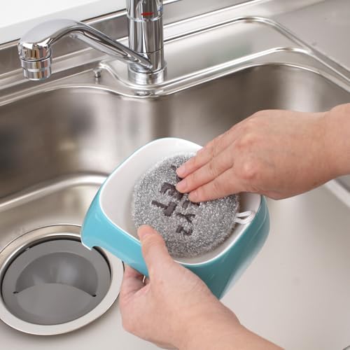 【こだわり品質】ペット用食器洗い スポンジ 2個セット 10x10cm 洗剤不要 水だけで汚れやヌメリを取るの詳細・まとめ 画像
