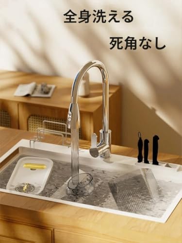 ペットフード保存容器 密閉防潮 自動出粮 キャットフード/ドッグフード収納 防かび防臭 洗浄簡単 (Mサイズ,グリーン) [並行輸入品]の特徴・詳細 画像