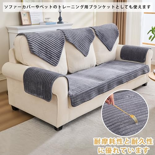 TIANSHU フランネル ペットシーツ 洗える 暖かい 柔らかい 犬猫用下敷き おしっこパッド 超吸収 介護 ペットマット カーペット 滑り止め 繰り返し利用可能 ペット用トイレトレーニングマット マルチサイズ 小型犬~大型犬(182x182cm，1枚，グレー)の詳細・まとめ 画像