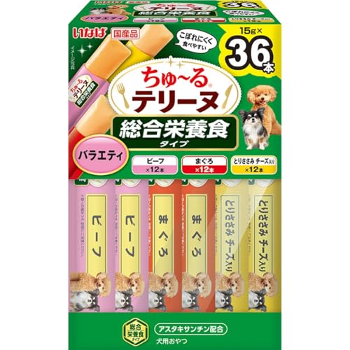 いなば ちゅ~るテリーヌ 総合栄養食タイプ バラエティ 15g×36本 1