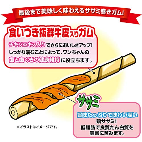 ペティオ (Petio) ササミ巻き ガム 36本入の特徴・詳細 画像